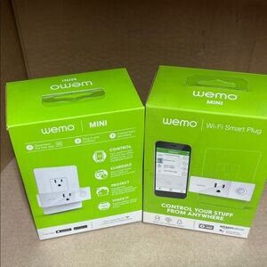Wemo Mini Wi-Fi Smart Plug Set